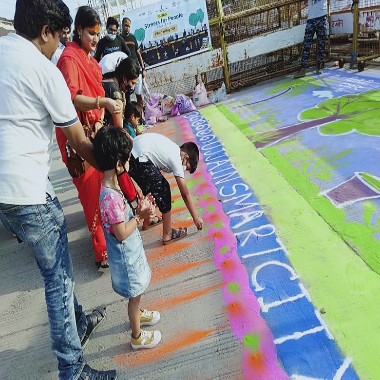Street for the People Challenge- Rangoli Event